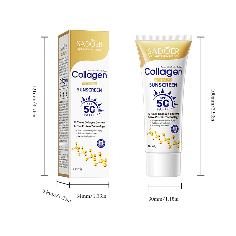 Collagen Anti-Aging Sunscreen Cream SPF 40g