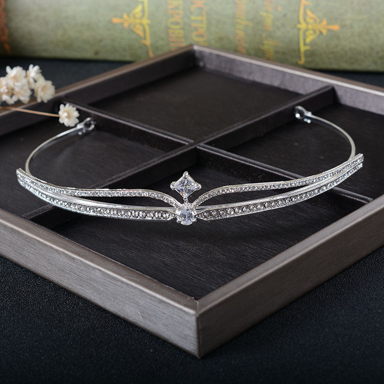 Rhinestone Crown Headband