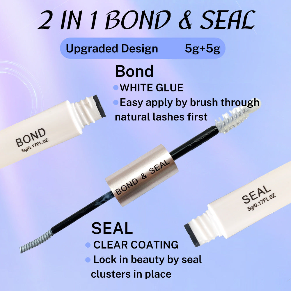Self-Grafting Single Cluster False Eyelash Set - Multiple Variants for Makeup