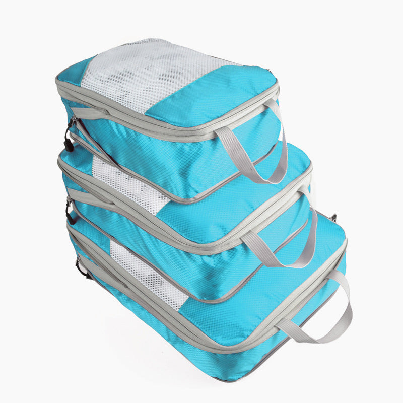 Waterproof Travel Compression Storage Bag Set - Multi-Purpose Dry Organizer