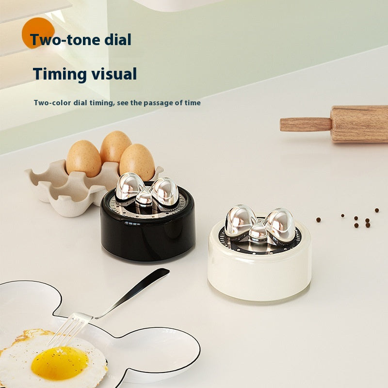 Mechanical Kitchen Timer Egg Boiling Reminder with Magnet - Multiple Colors