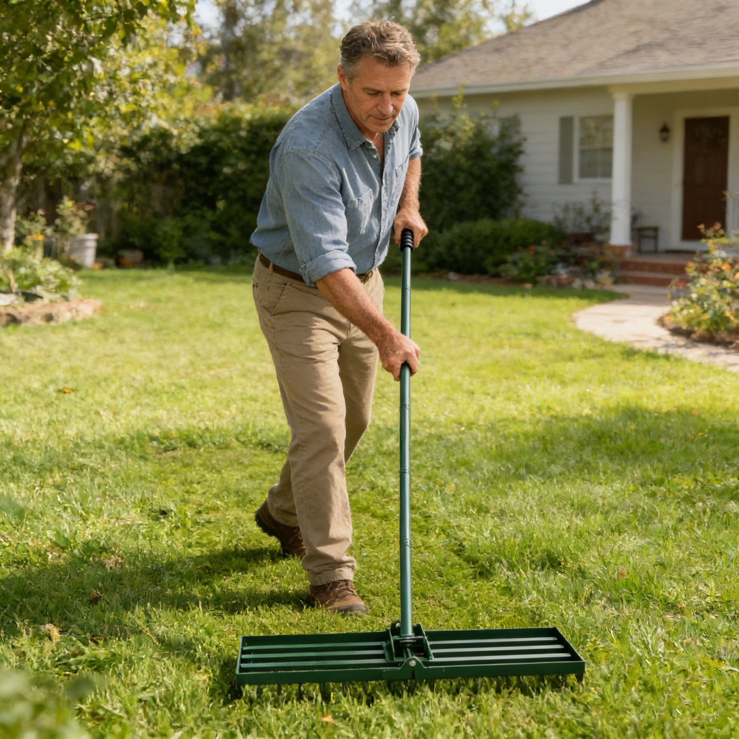 Garden Farmland Golf Course Compost Sand Leveling With 79.5 Long