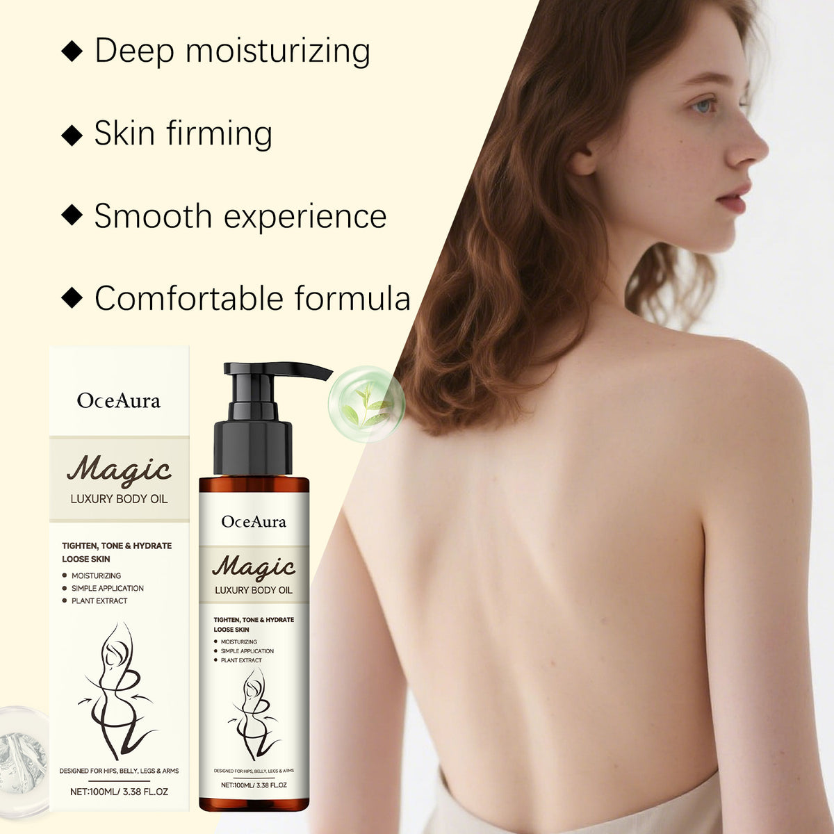 Nourishing Moisturizing Improves Skin Elasticity And Nourishes Body