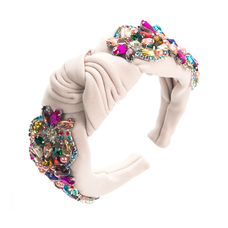 Rhinestone Pearl Headband