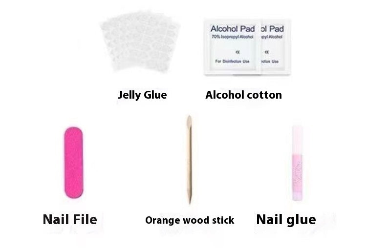 Women's Handmade Nail Art Armor Kit with Short Duckbill Design - Multiple Sizes