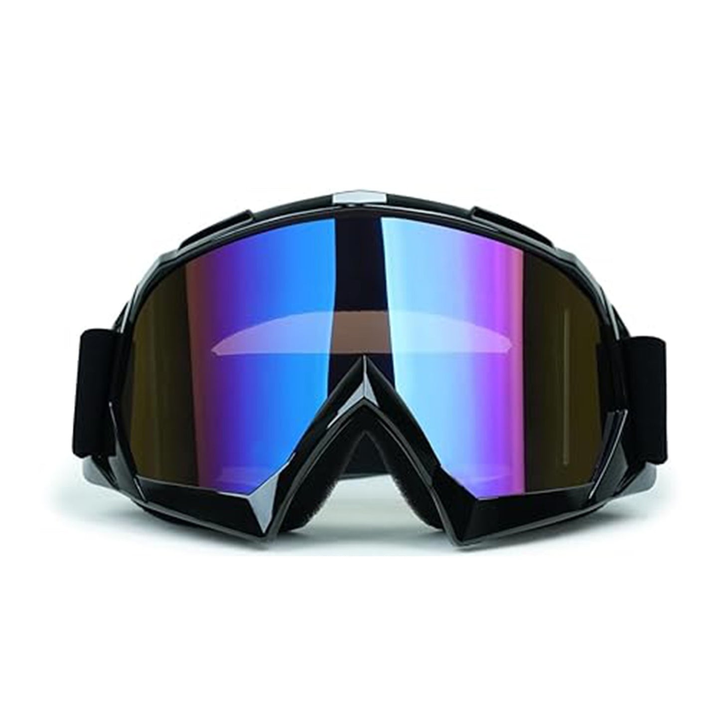 Motorcycle Goggles for Glasses - Anti-Fog, UV Protection, Shatterproof