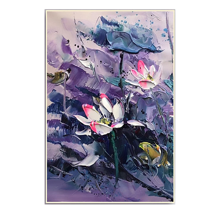 Floral Oil Painting Canvas Wall Art Home Decoration Poster