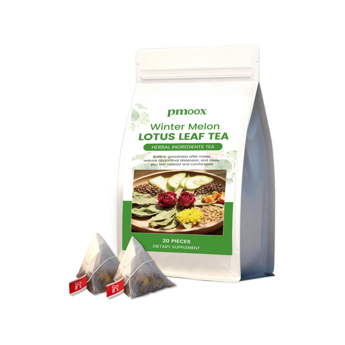 Winter Melon Lotus Leaf Tea - 20 Tea Bags