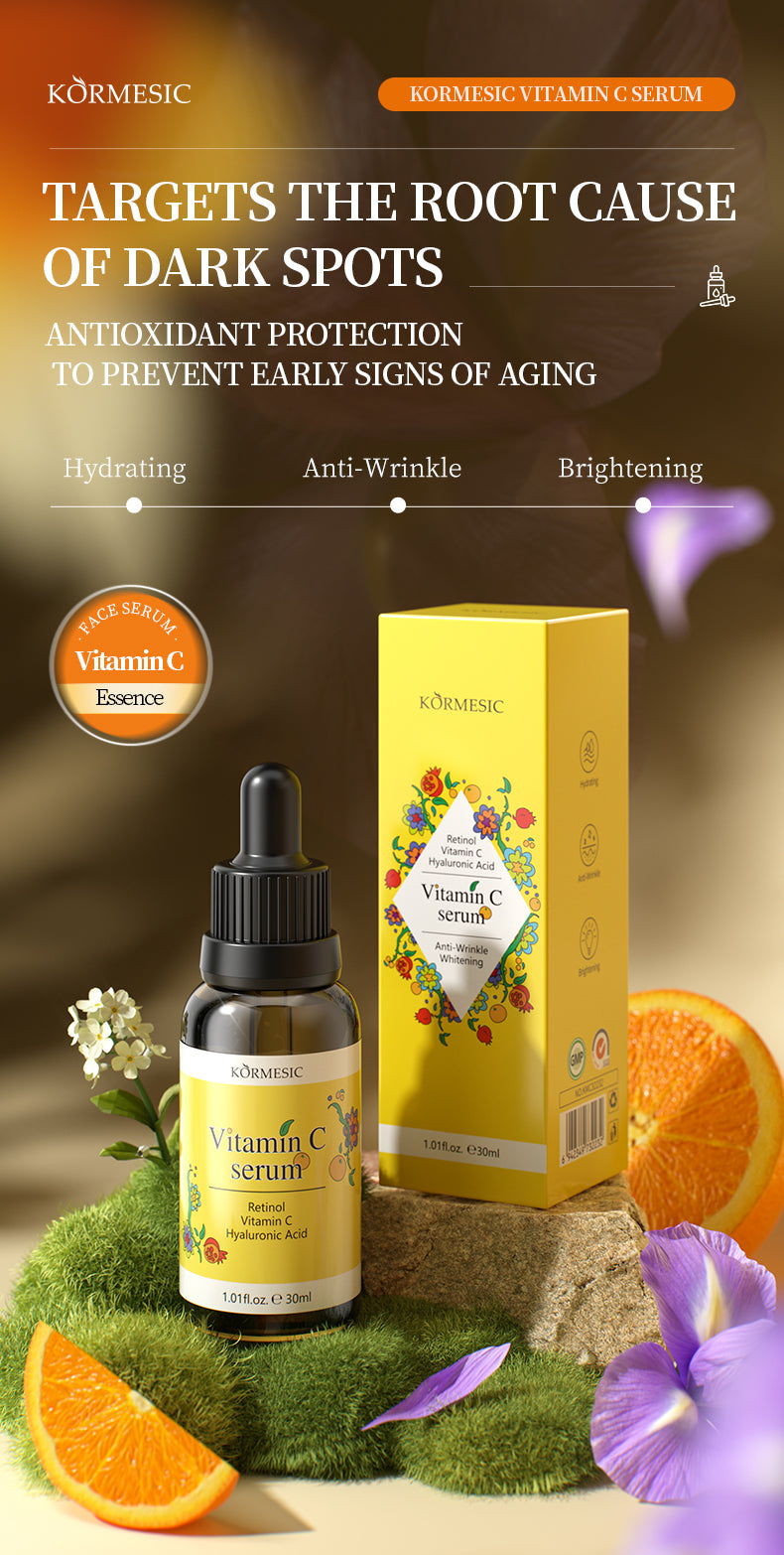 Turmeric Facial Serum - Dark Spot Corrector & Anti-Aging Oil, 30ml