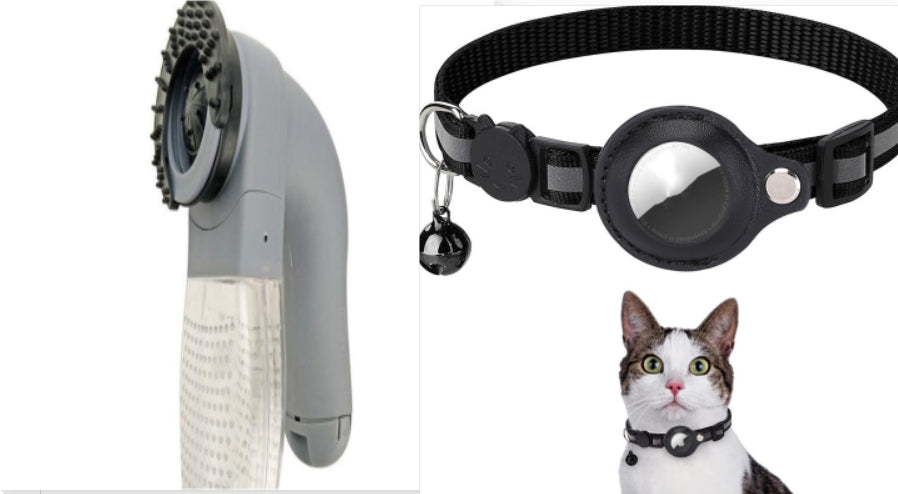 Reflective Waterproof Pet Collar Case for Airtag - Dog & Cat Nylon Accessory