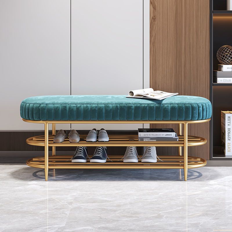 Double-Layer Walk-In Closet Shoe Bench and Rack - Multi-Size & Color Options