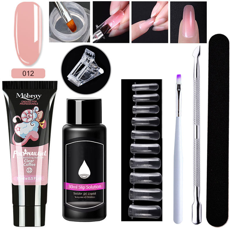 Nail Art Resin Extender Kit - 12 Colors