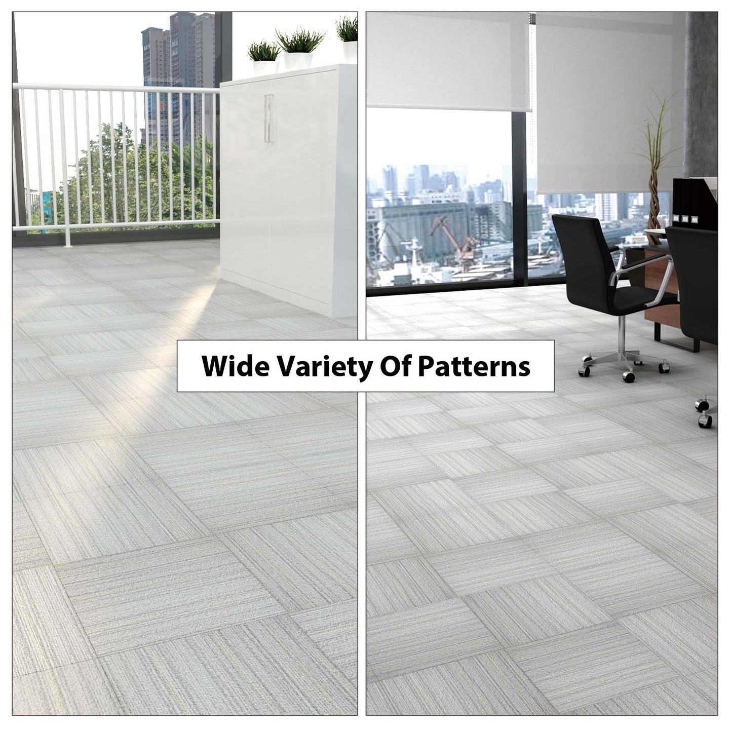 Water Resistant Peel and Stick Vinyl Plank Flooring - 36 PCS