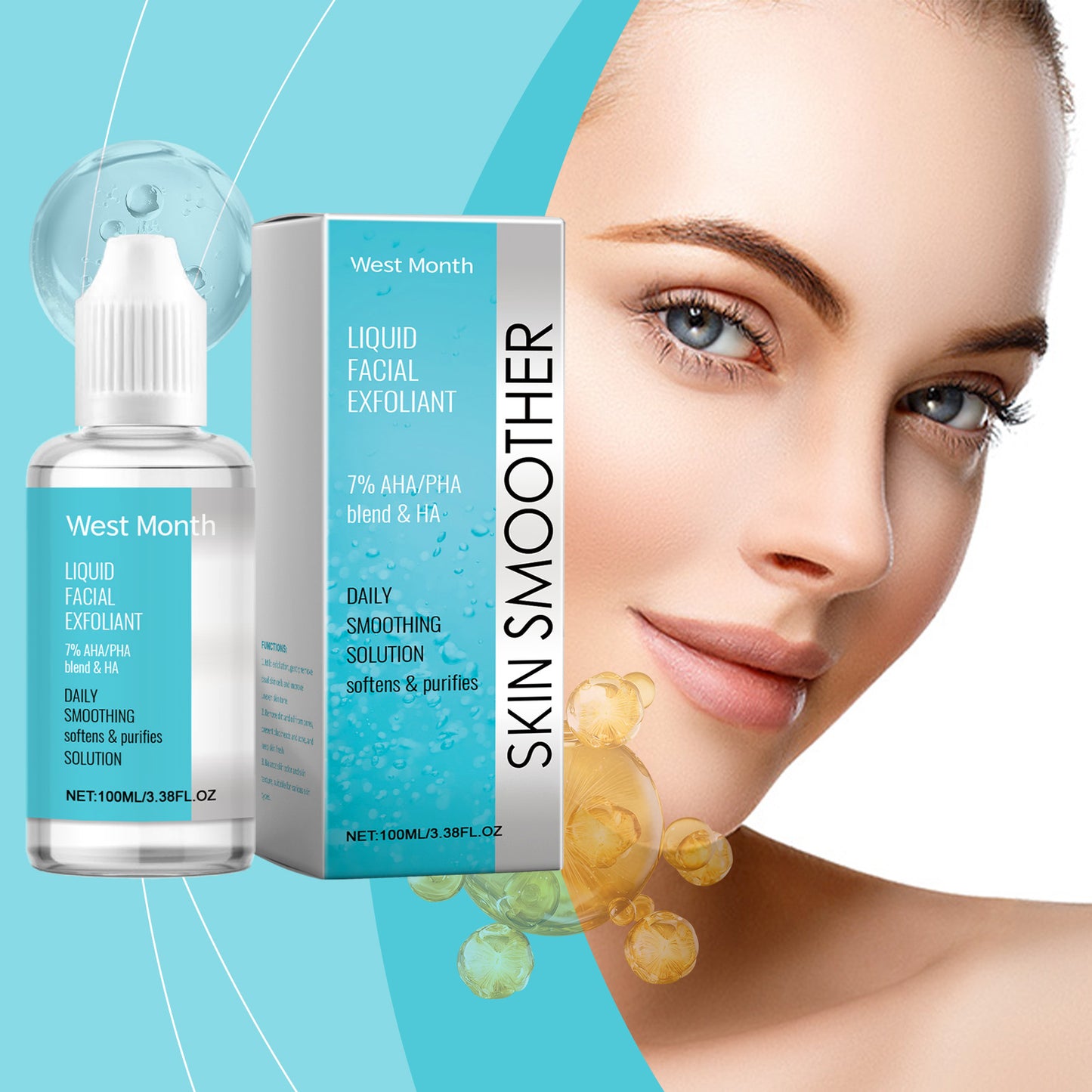 Facial Exfoliating Essence with Salicylic Acid - 100ml Deep Pore Cleanser