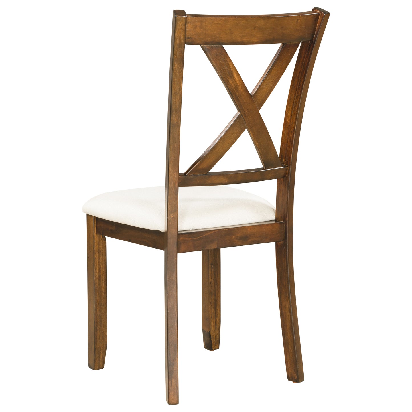 6-Piece Wooden Dining Table Set with Chairs and Bench - Natural Cherry