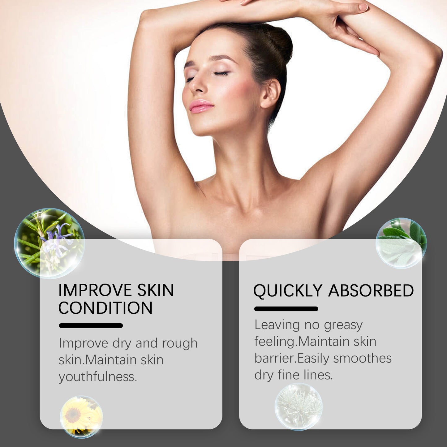 Rosemary Essential Oil for Body Massage - Moisturizing Skin Care Oil