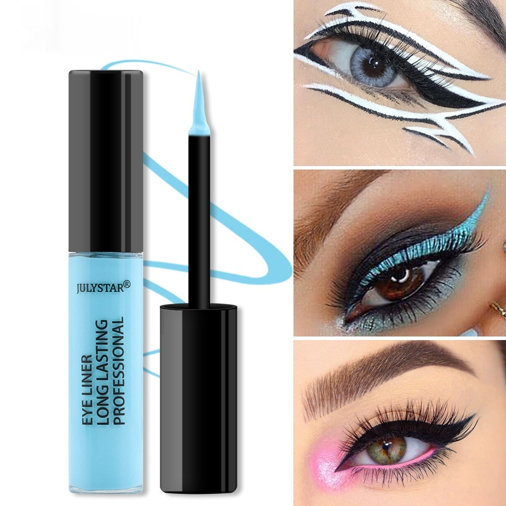 Waterproof Oil-Proof Liquid Eyeliner Set - 2.5ml, Multiple Colors