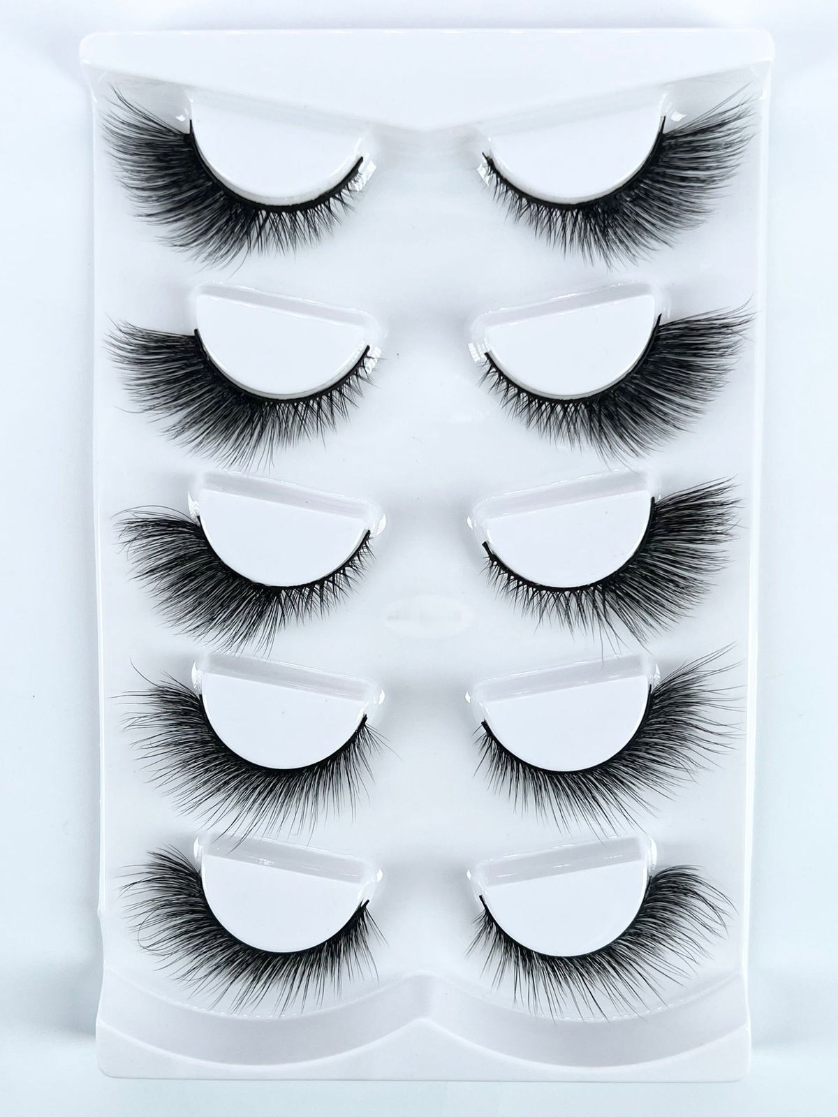 Natural Mink False Eyelashes with Lengthening Eye Tail Design - Multiple Styles