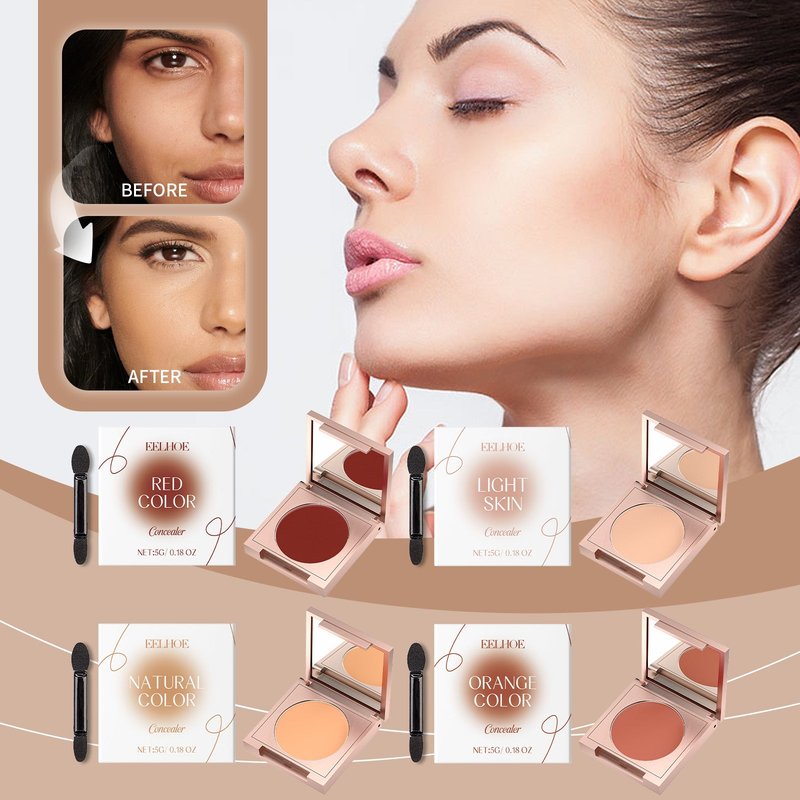 Natural Color Concealer 5g - Face Makeup for Flawless Coverage