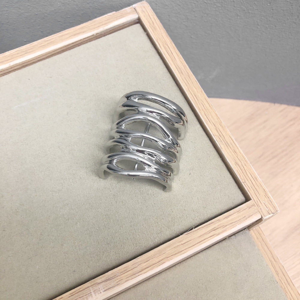 Metal U-Shaped Ponytail Barrettes - Alloy Hair Clips