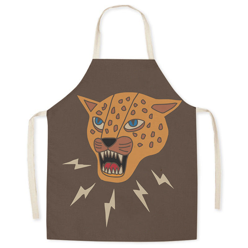 Funny Cartoon Apron for Kids and Adults - Creative Animal Design