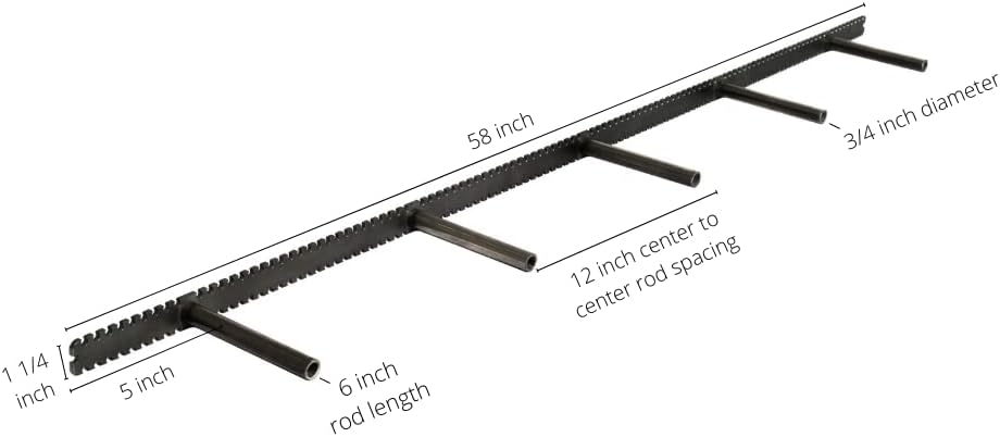 Floating Shelf Brackets - Sheppard Easy Install Heavy Duty 58 Inch
