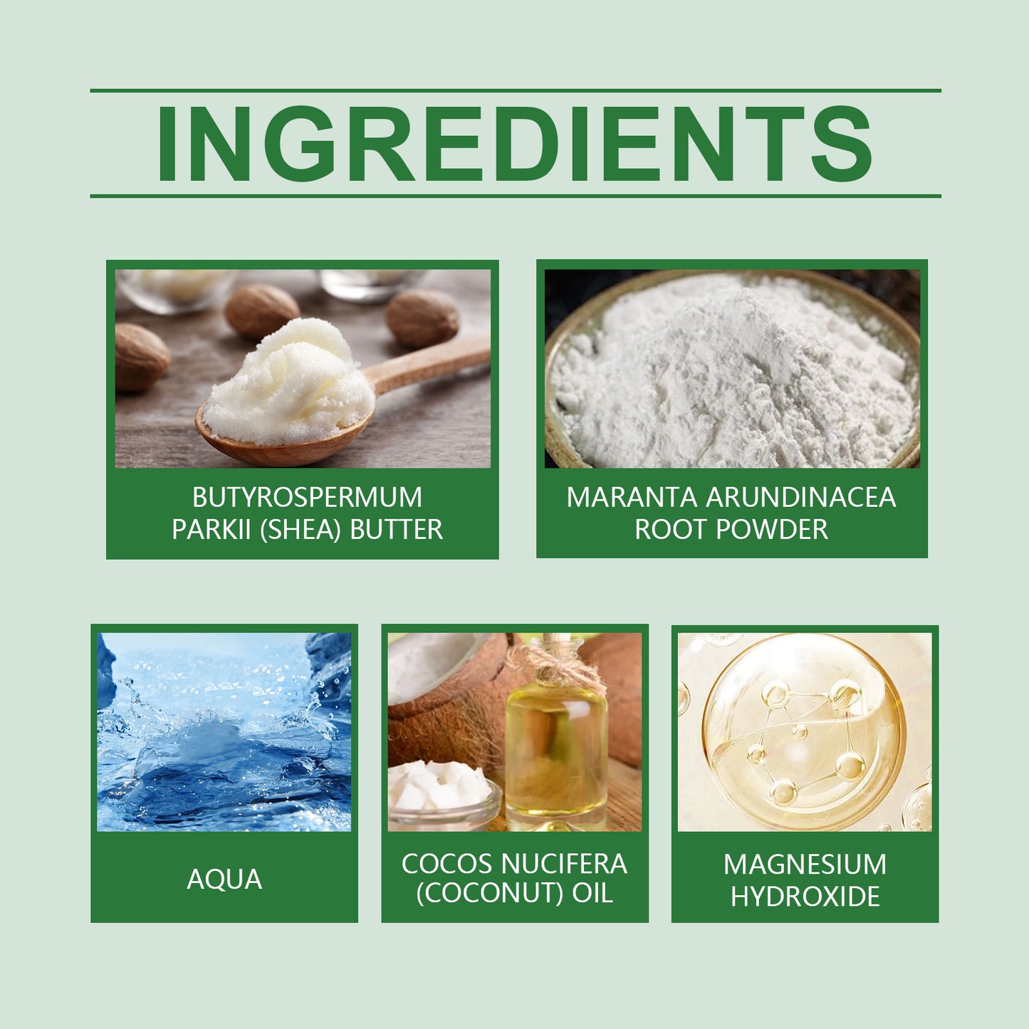 Natural Deodorant Balm - Long-Lasting Antiperspirant with Shea Butter