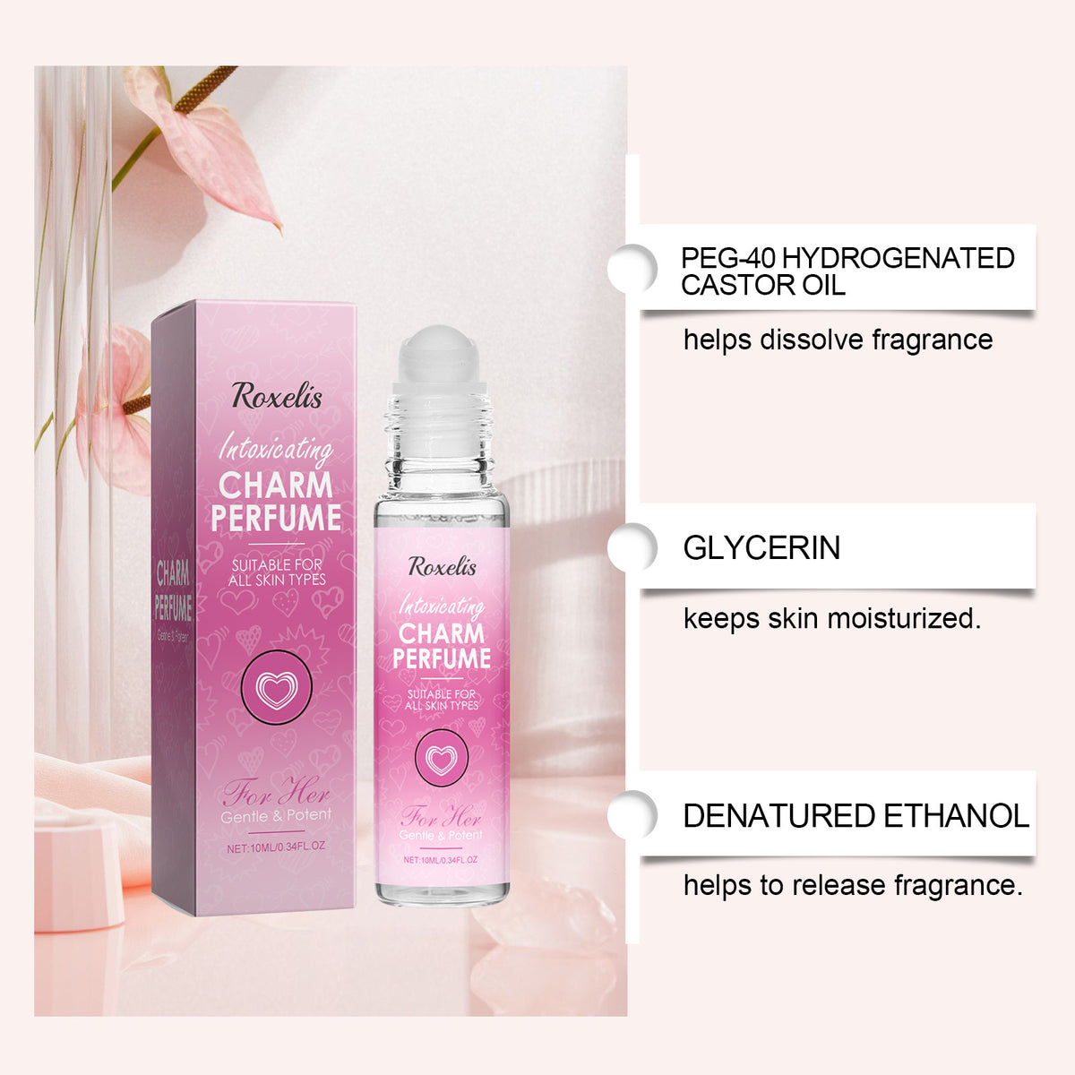 Personal Charm Portable Fragrance Supplement Perfume