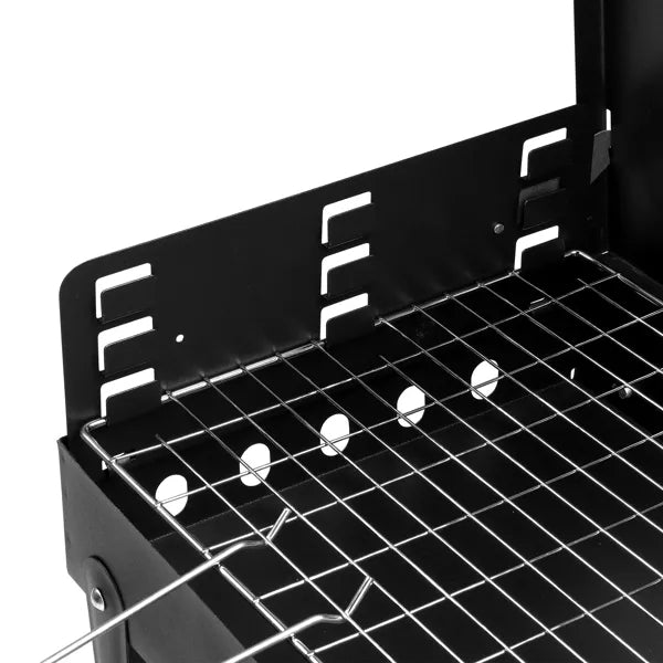 Portable Square Charcoal Grill - 44x27x7cm