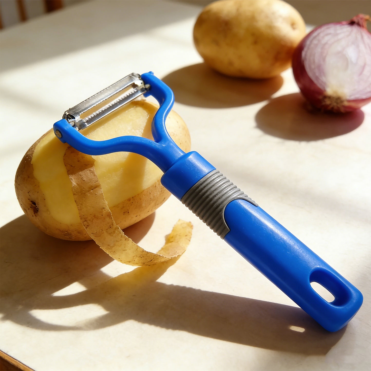 Multifunction Kitchen Peeler - Blue