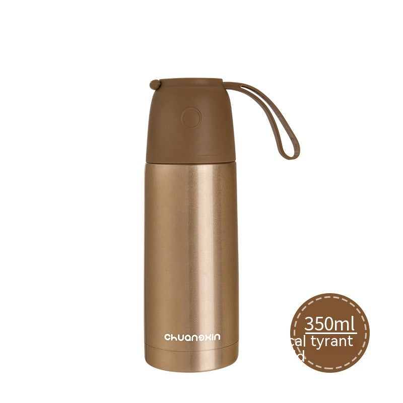 Insulated Stainless Steel Thermos Cup with Large Capacity - Multiple Colors