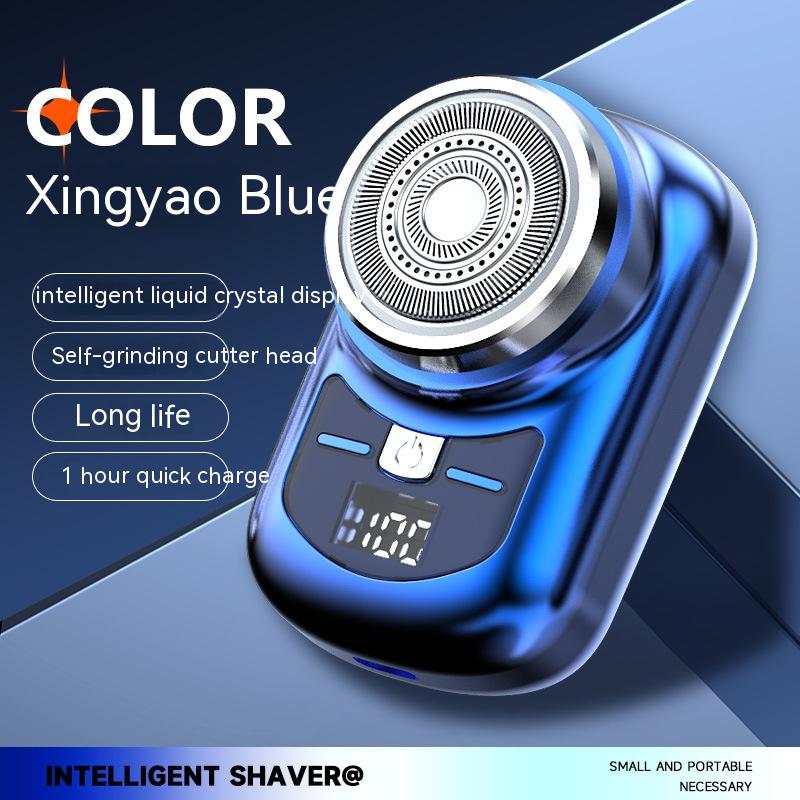 USB Electric Shaver with Battery Display