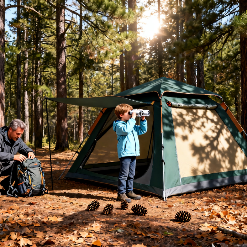 Instant Camping Tent for 2-4 People - Rainproof & Portable