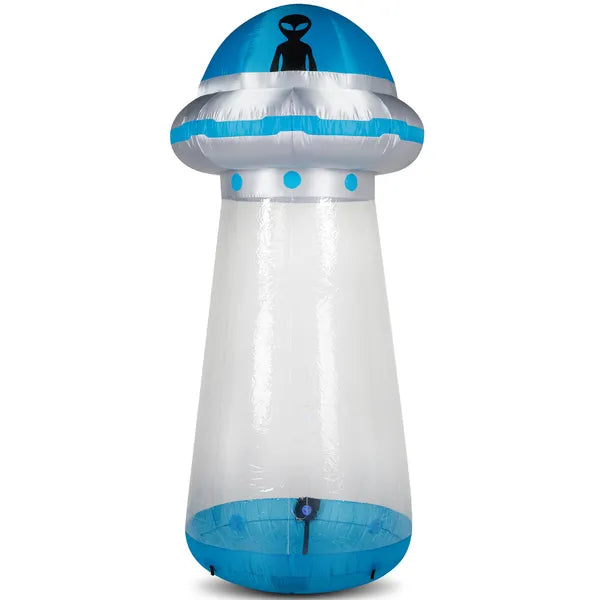 8.8 FT Halloween Inflatable UFO Decoration with LED Lights