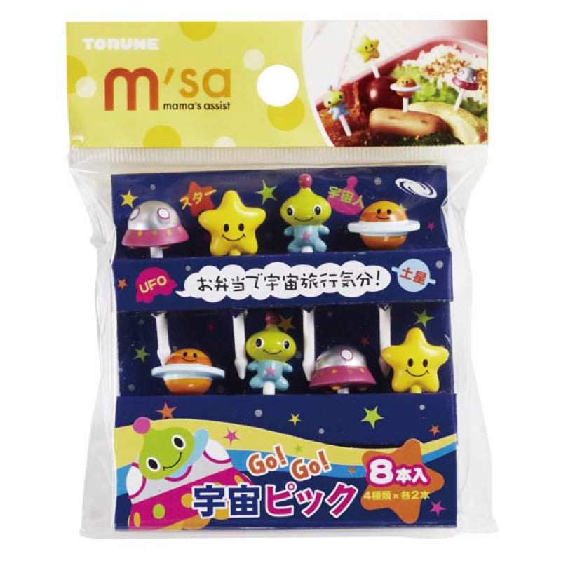 Children's Fruit-Shaped Bento Fork Set - Cute Animal & Character Styles