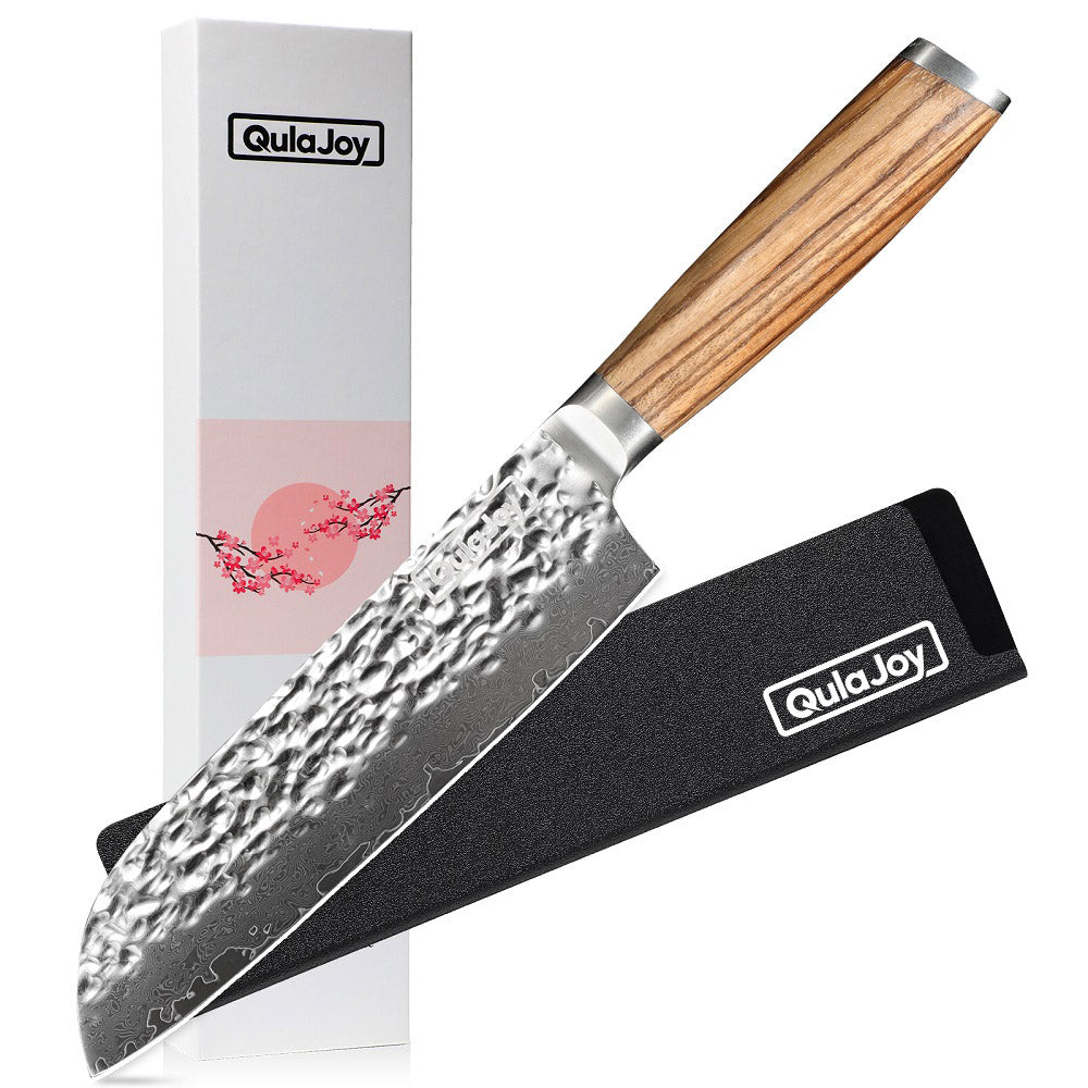 Professional Japanese Nakiri Chef Knife - 67 Layers Damascus Steel