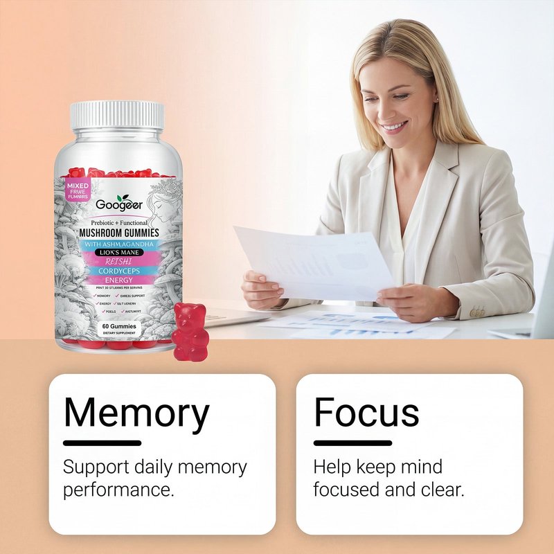 Focus-Enhancing Gummies - 60 Count
