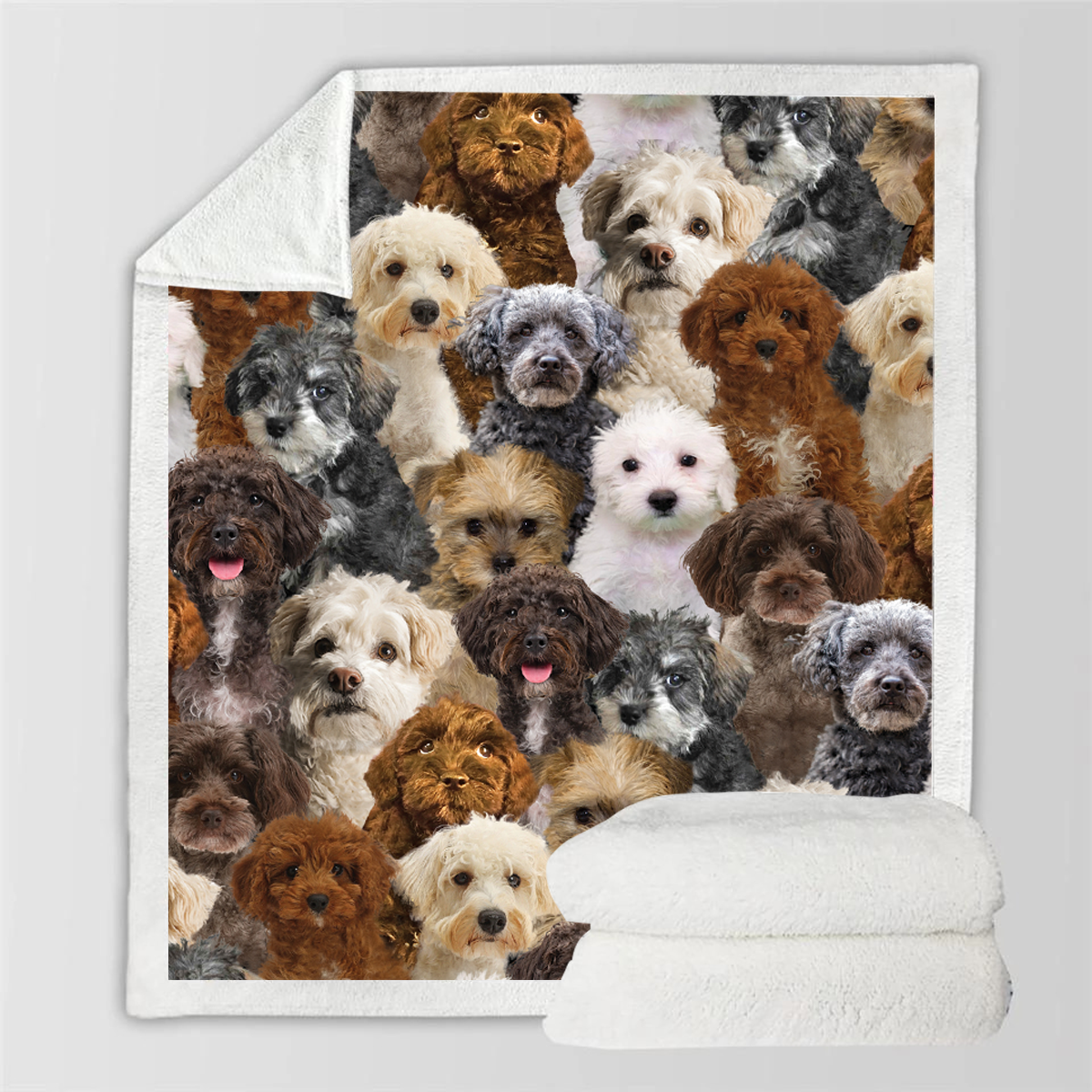 Printed Flannel Pet Dog Blanket - Multiple Sizes & Styles