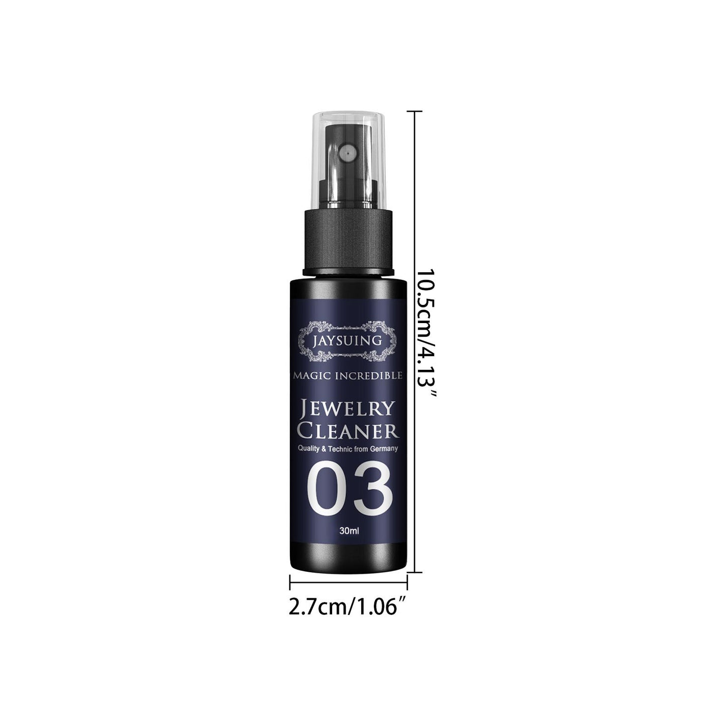 Jewelry Cleaner Solution 30ml Set for Jewelry Polishing & Care