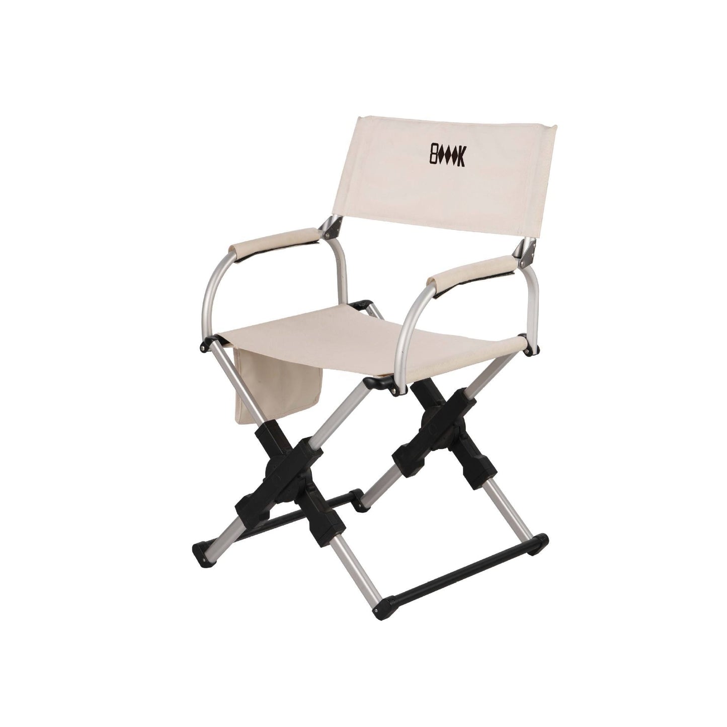 Outdoor Folding Aluminum Alloy Camping Chair with Armrest - Lightweight & Portable