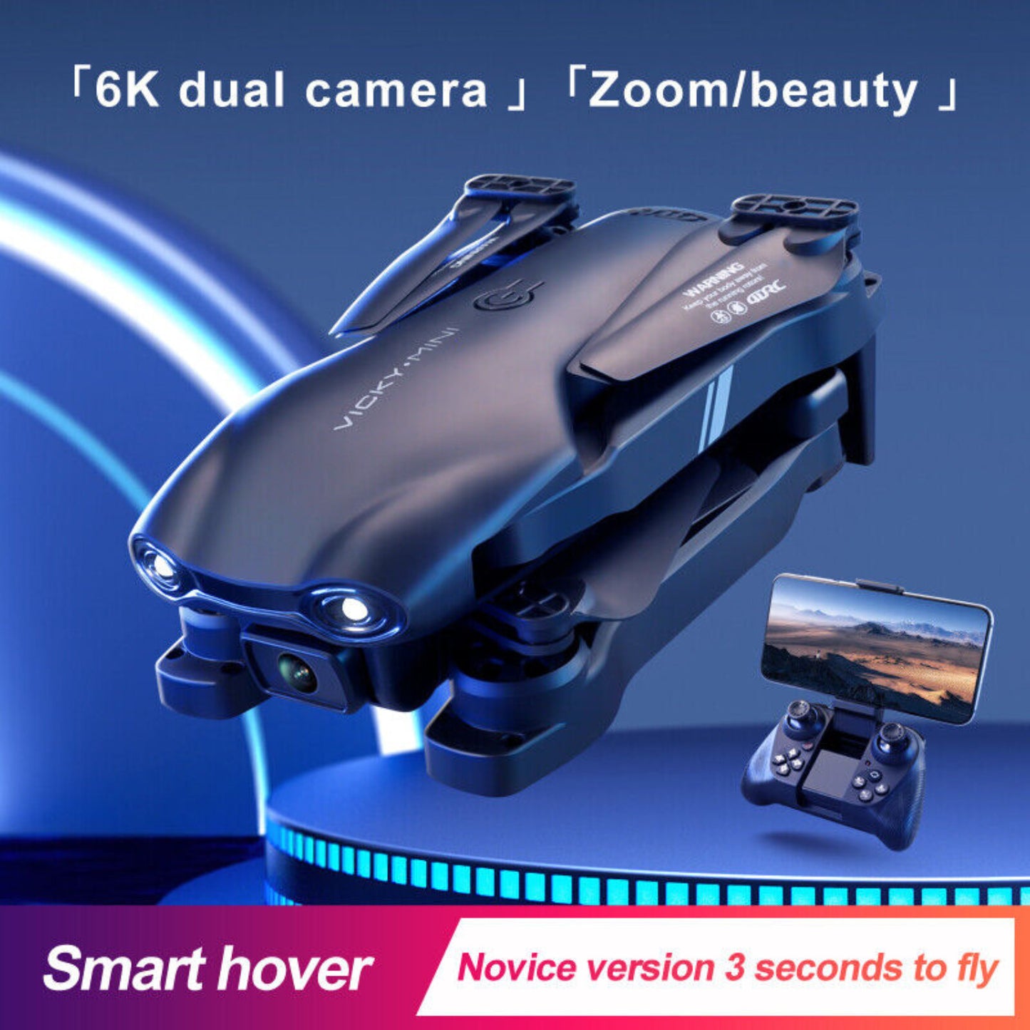 4DV13 Drone with 1080P HD Camera - Easy to Fly, 26 Minutes Flight Time