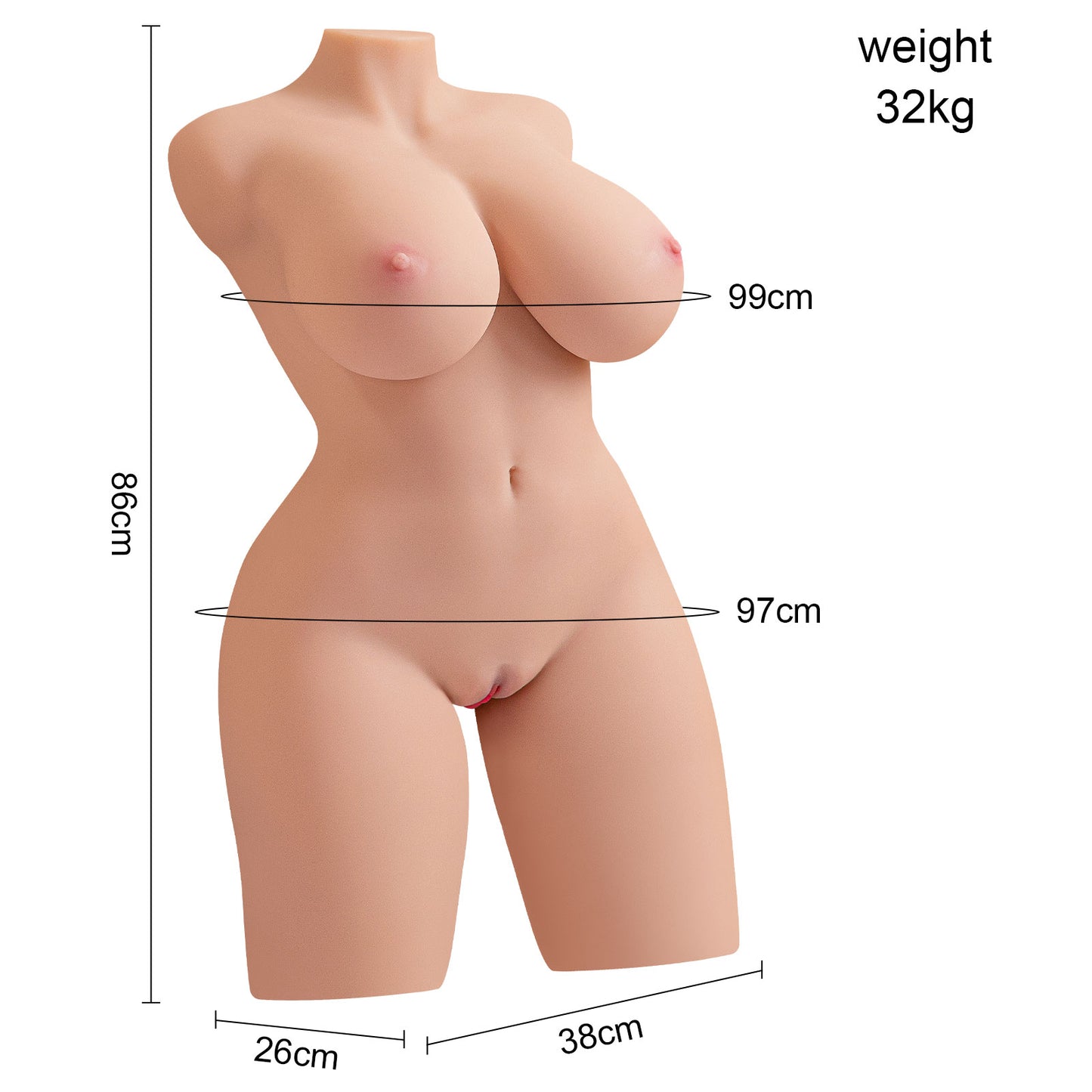 Doll Toys for Men - Adult Wellness Play