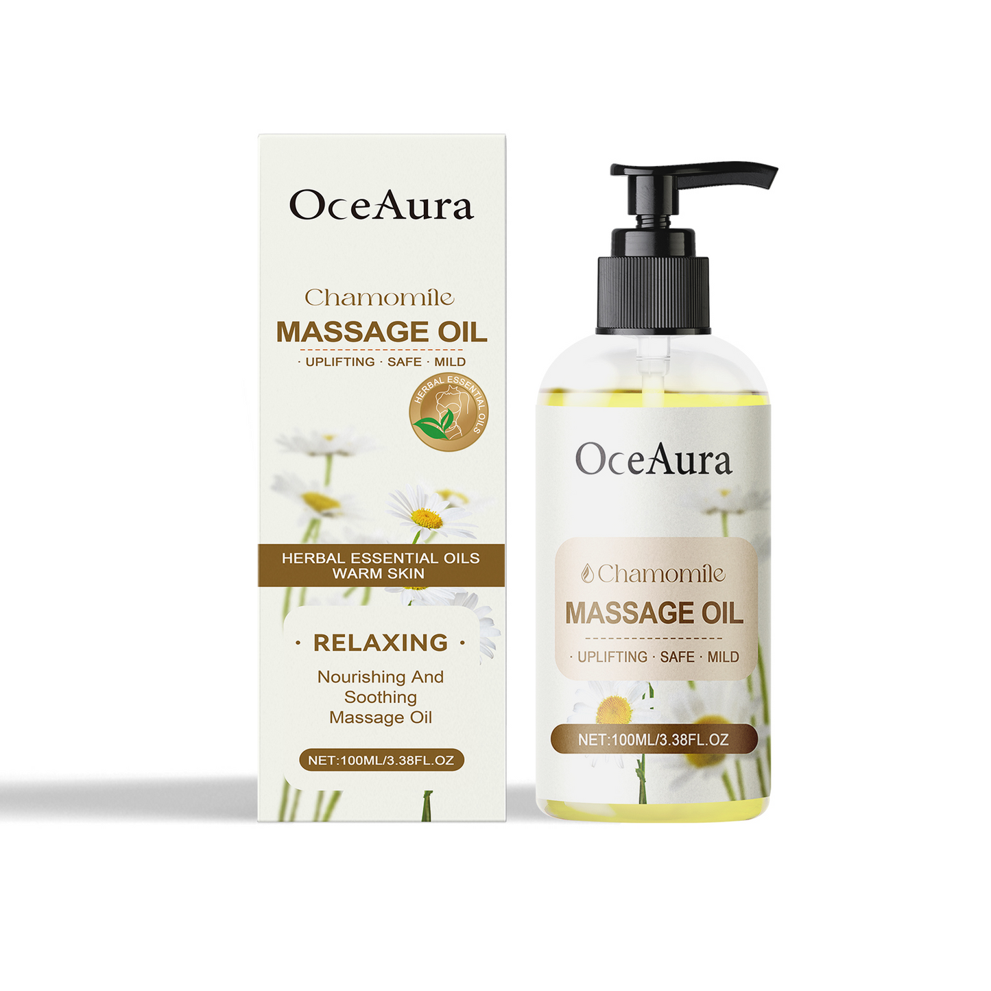 Chamomile Body Essential Oil - Hydrating & Moisturizing Skin Treatment 100ml