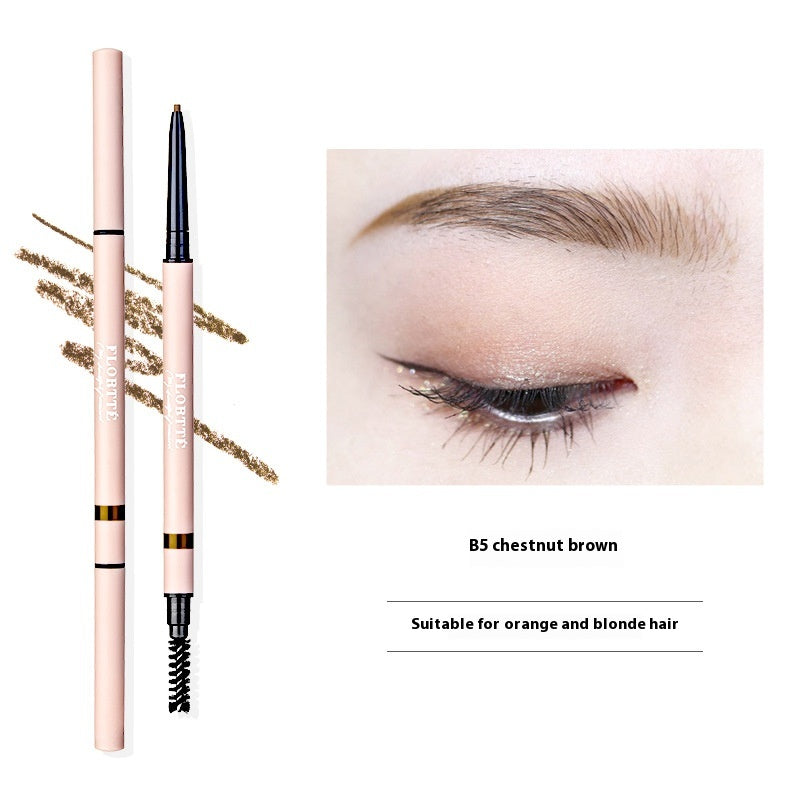 Double Head Eyebrow Pencil Set - Thin & Precise Makeup Tool for Brows