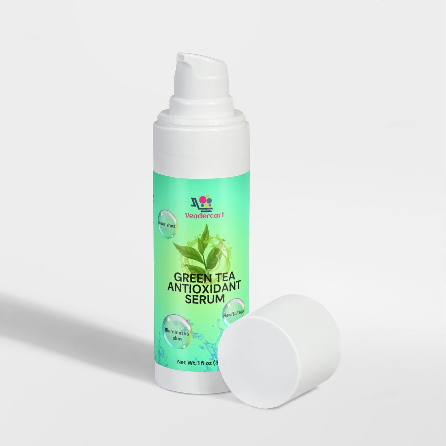 Green Tea Antioxidant Face Serum - Hydrating & Revitalizing Skin Care