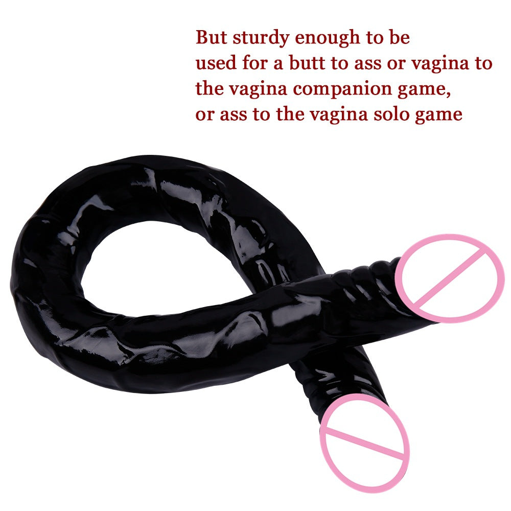 55cm Double-Headed Female Toy - PVC Lengthened Adult Supplies, Multiple Colors