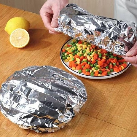 Food-Grade Aluminum Foil Insulation Film for Kitchen & Home Use - Multiple Pack Sizes