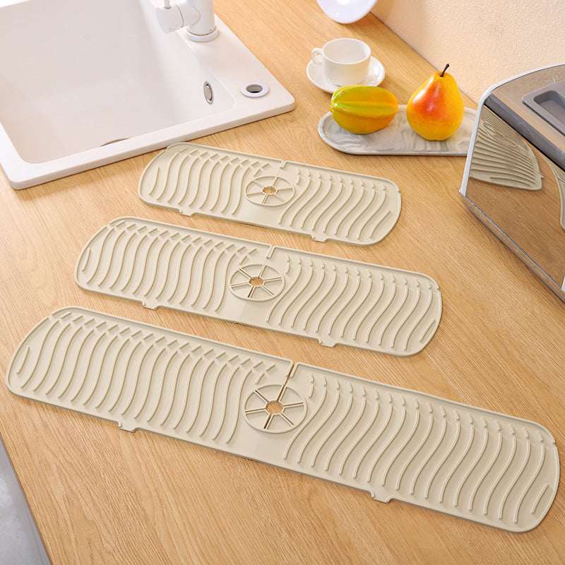 High-Temperature Resistant Silicone Drain Pad for Faucet Protection