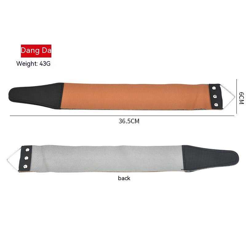 Double-Sided Razor Sharpening Cloth for Old-Fashioned Razors - Grinding Mouth
