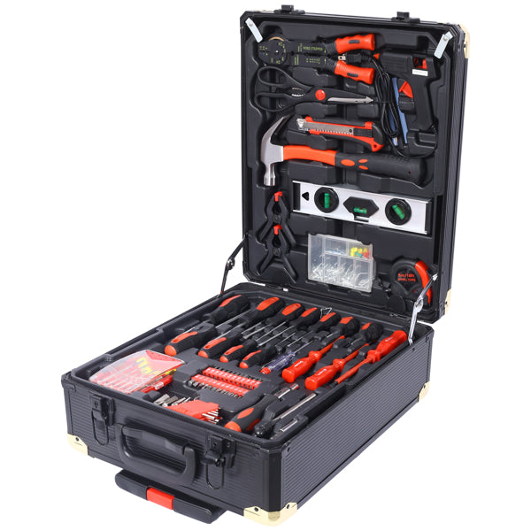 969-Piece Home Repair Tool Set with Rolling Toolbox and Storage Drawers